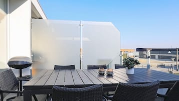 Udsigt fra overnatningsstedet