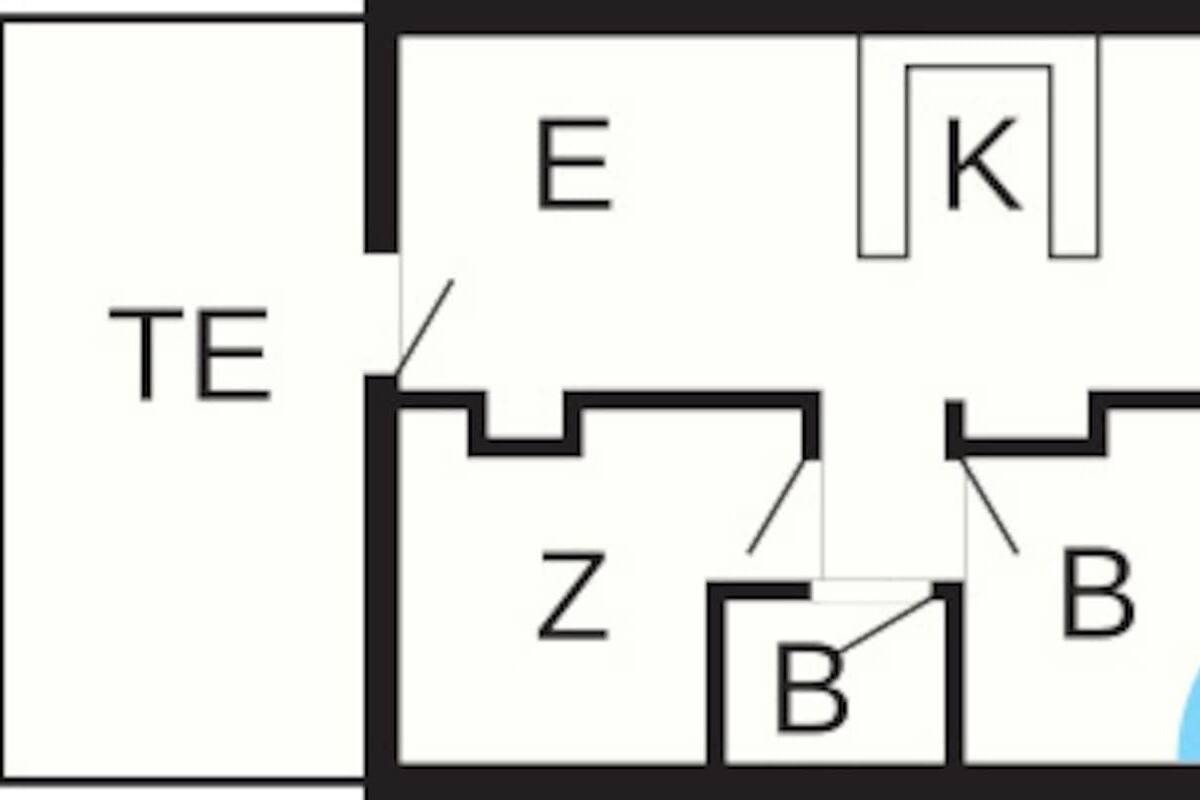 Comfort Apartment, 3 Bedrooms | Floor plan