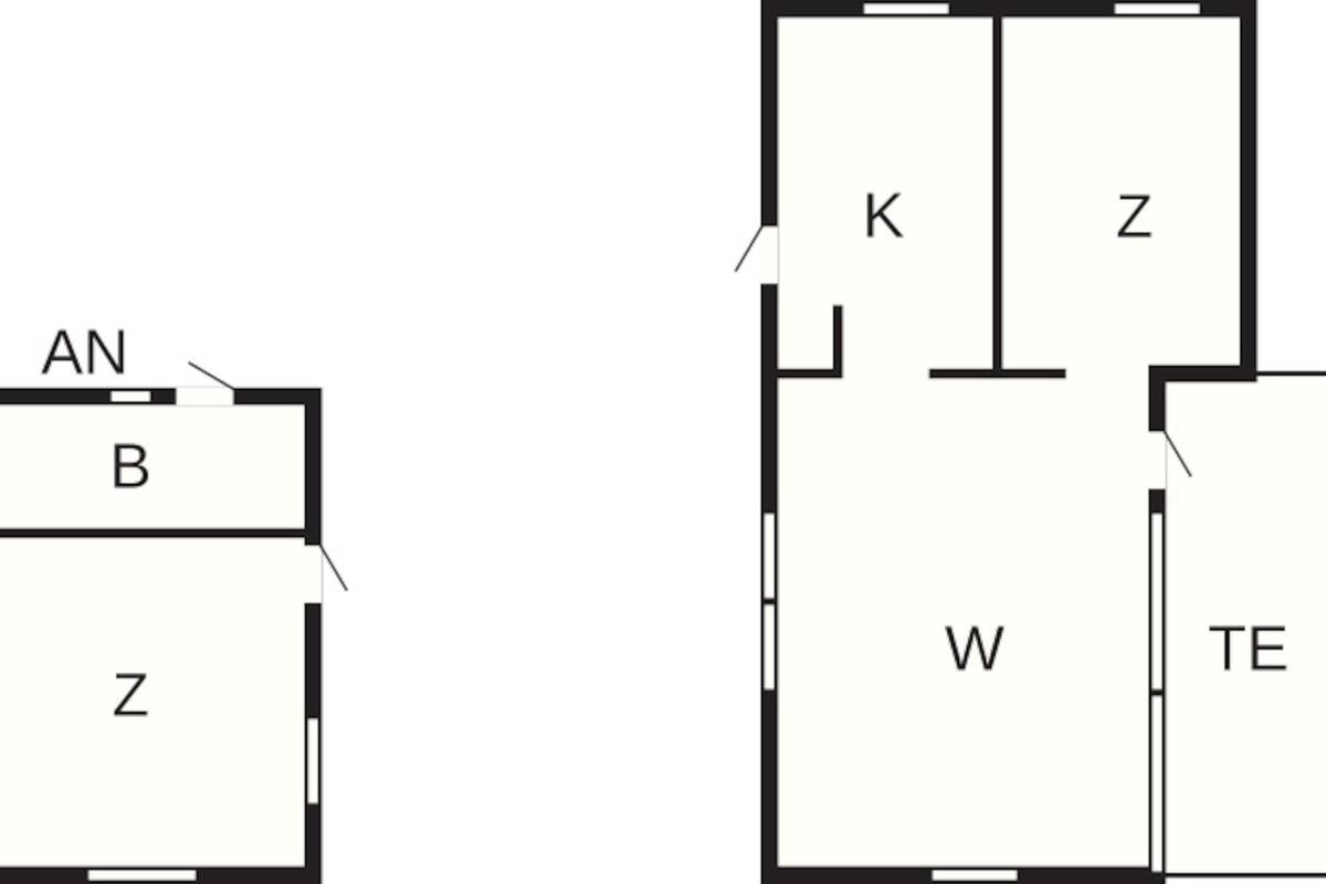 Klassiek huis, 3 slaapkamers | Grondplan