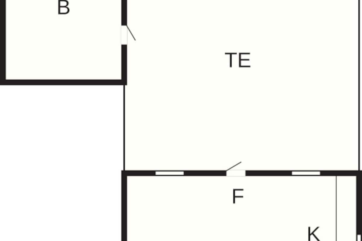 Comfort House, 1 Bedroom | Floor plan