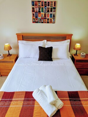 1 Schlafzimmer, kostenloses WLAN, Bettwäsche