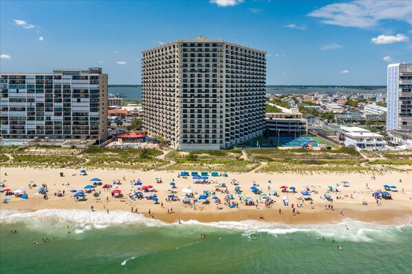 Beach nearby - Beautiful Oceanfront 2 Bedroom w/Den at Sea Watch (Ocean City)