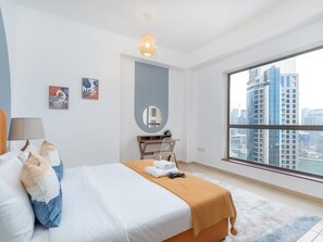 Classic Apartment, 4 Bedrooms | 5 bedrooms, iron/ironing board, bed sheets - JBR Beach Bliss - One & Three Bedroom Luxury Apartments by Sojo Stay (Dubai)