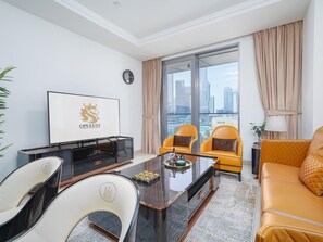 Căn hộ tiện nghi đơn giản, 1 phòng ngủ | Phòng khách