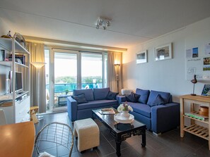 Classic Apartment, 1 Bedroom | Living room - Apartment With a View of Dunes of Groote Keeten (Callantsoog)
