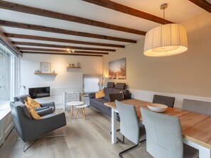 Classic Bungalow, 3 Bedrooms | Dining - Radiant Bungalow With Patio at Duinland (Sint Maartensvlotbrug)