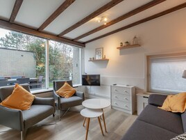 Bangalô clássico, 3 quartos | Sala de estar