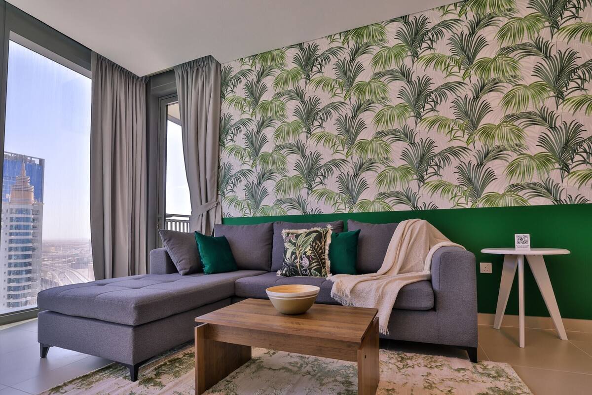 Apartemen Deluks, 2 kamar tidur | Ruang keluarga