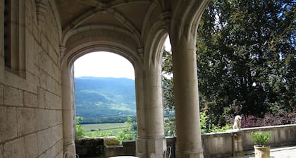 Charming Castle in Serrieres-en-chautagn With Pool