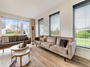 Living room - Serene Holiday Home in De Koog Texel With Sauna (De Koog)