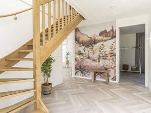 Romantic House, 4 Bedrooms | Reception - Serene Holiday Home in De Koog Texel With Sauna (De Koog)