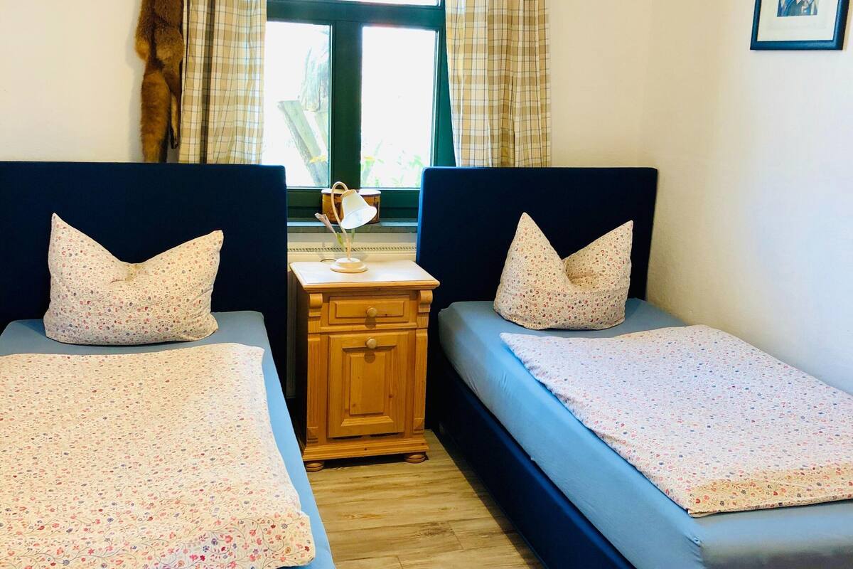 2 bedrooms, individually furnished