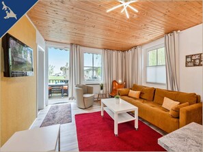 Living room - Apartment on the Backwaters, Lutow (Luetow)