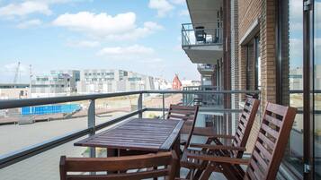 Apartemen Deluks, 2 kamar tidur | Pemandangan dari properti