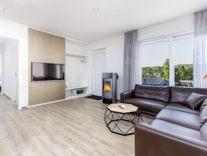 Living room - Beautiful Holiday Home in Waxweiler With Pool (Waxweiler)