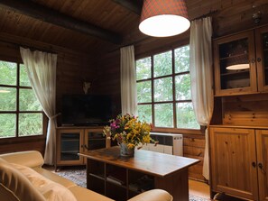 Luxury House, 2 Bedrooms | Living room - Gemutliche Unterkunfte auf dem Reiterhof in Eschede (Eschede)