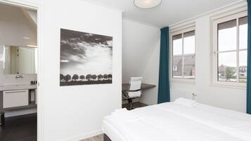 20 bedrooms, individually furnished, iron/ironing board