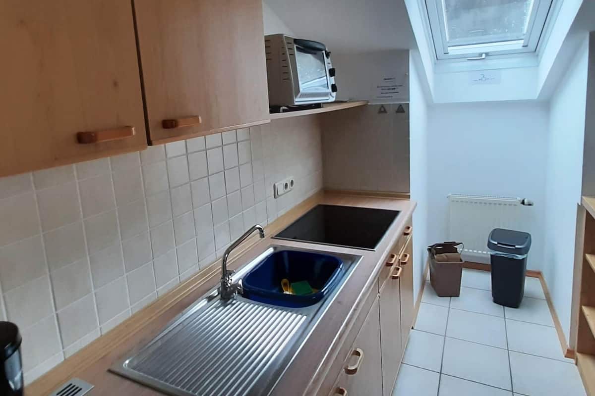 Luxury Apartment, 2 Bedrooms | Private kitchen | Fridge, oven, dishwasher, coffee/tea maker