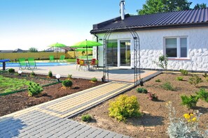 Classic House, 6 Bedrooms | Exterior - Terraced House With Pool and Sauna, Sieciemin (gmina Sianów)