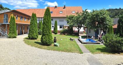 Holiday Farm Situated Next to the Kellerwald-edersee National Park With a Sunbathing Lawn
