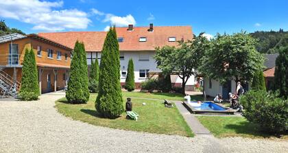 Holiday Farm Situated Next to the Kellerwald-edersee National Park With a Sunbathing Lawn