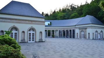 Blick von der Unterkunft