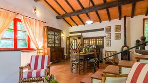 Living room - Holiday Home With Garden and Shared Pool (San Marcello Piteglio)