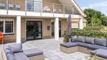 Deluxe appartement, meerdere slaapkamers | Tuin