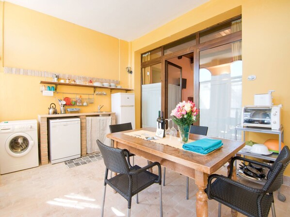 Classic Apartment, 2 Bedrooms | Dining - Charming Apartment in Ascoli Piceno Near Village (Ripatransone)