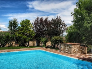 Classic Apartment, 2 Bedrooms | Pool | Indoor pool, outdoor pool - Apartment in a Farmhouse With Swimming Pool (Colle di Val d'Elsa)