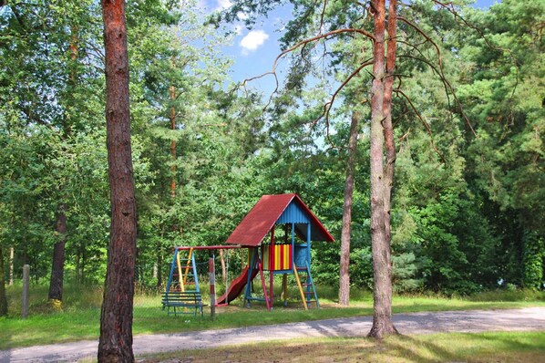 Klassieke bungalow, 2 slaapkamers | Tuin