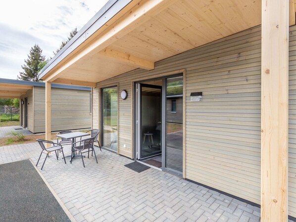 Luxury-Bungalow, 2 Schlafzimmer | Balkon