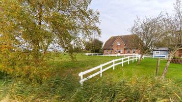 Vue depuis lâhĂ©bergement