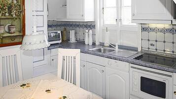 Classic Apartment, 2 Bedrooms | Private kitchen | Fridge, microwave, dishwasher, coffee/tea maker