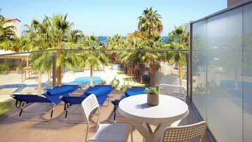 Superior Triple Studio with Sea View and Terrace | View from room