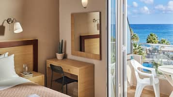 Studio with Panoramic Sea View | 1 υπνοδωμάτιο, χρηματοκιβώτιο στο δωμάτιο, ηχομόνωση, σίδερο/σιδερώστρα