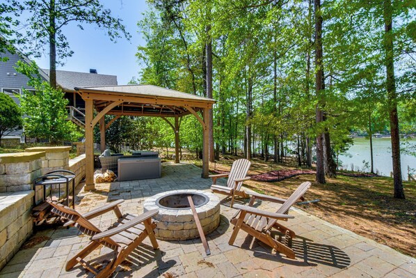 House (5 Bedrooms) | Interior - Lakefront Home w/ Private Boat Dock on Lake Lanier (Murrayville)