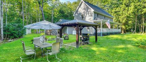 Fachada de la propiedad