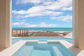 Piscine chauffée