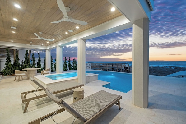 Piscine chauffée