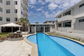 Pool - Penthouse Views | Pool + Parking | Luxury Stay (Mount Maunganui)