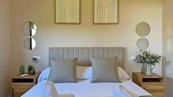 2 bedrooms, iron/ironing board, travel crib, free WiFi
