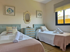 2 bedrooms, iron/ironing board, travel crib, free WiFi