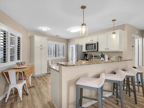 Fridge, microwave, stovetop, dishwasher - Crystal Cove 28A-Walk to Beach-Sleeps 6 (Miramar Beach)