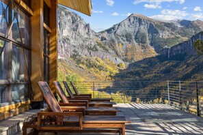 Terrace/patio - Royer Falls Retreat 4 Bedroom Home (Telluride)