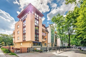 Fachada de la propiedad