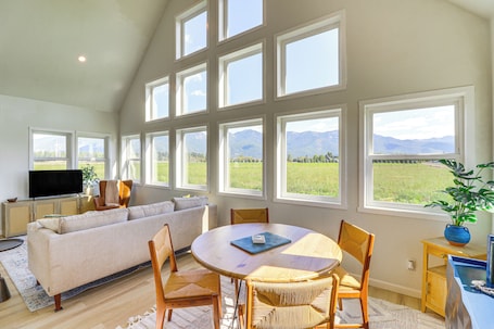 Interior. Kalispell Mountain Getaway w/ Hot Tub & Fire Pit!