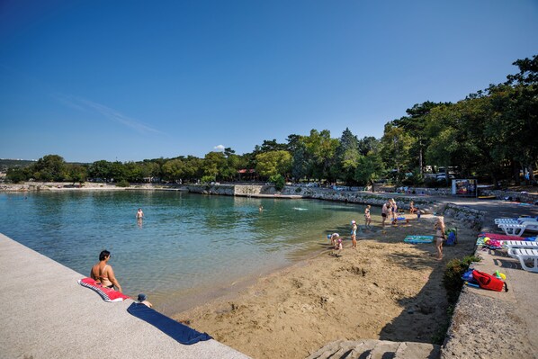 Vue sur la plage/l’océan