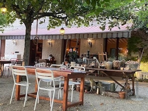 Terrace/patio - La Chaumiere De L'Eau Sauvage (Villeneuve-sur-Allier)
