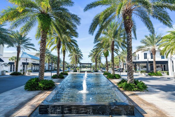 Una piscina riscaldata